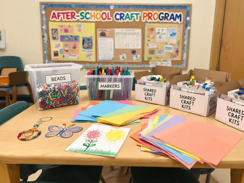 after school craft program
